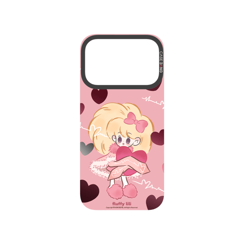 Pink Heart Hug Snap-On Phone Case