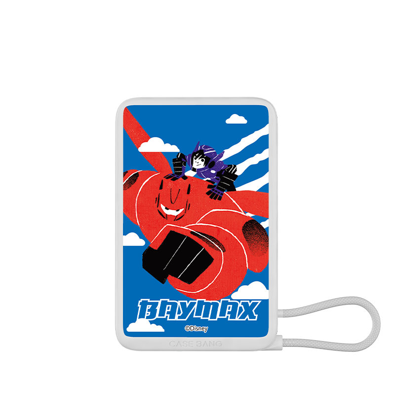 Big Hero 6 Power Bank Build-in Cable