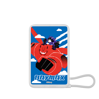 Big Hero 6 Power Bank Build-in Cable