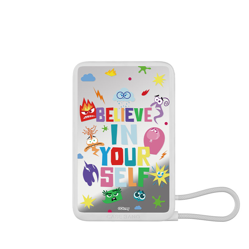 Inside Out Power Bank Build-in Cable