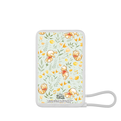 Winnie the Pooh Series Power Bank Build-in Cable