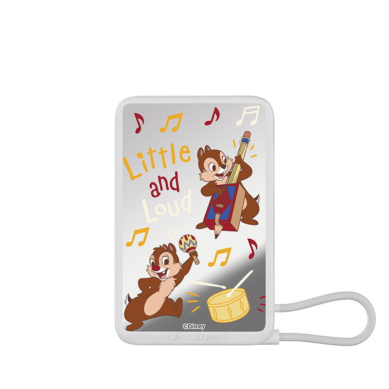 Chip 'n' Dale power bank with built-in cable | CASEBANG