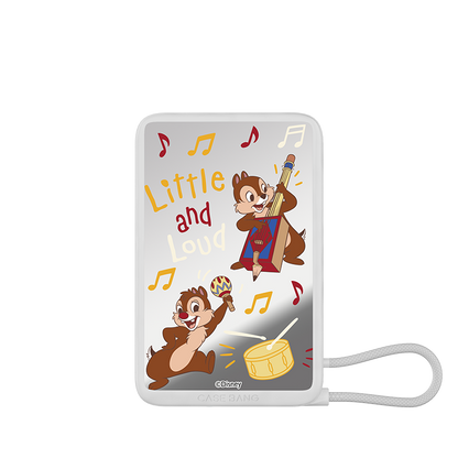Chip 'n' Dale Snap Power Bank Build-in Cable