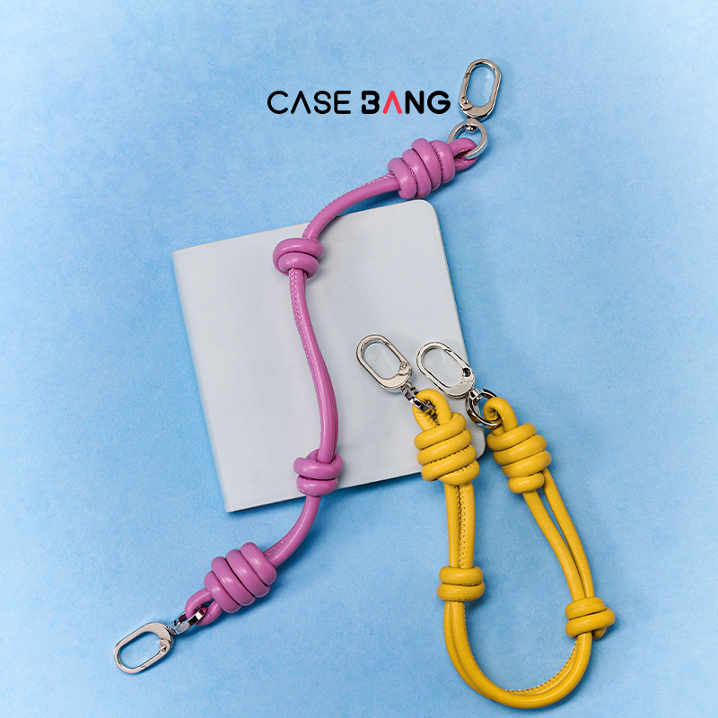 Peachblossom Knot Strap Phone Hand Charm