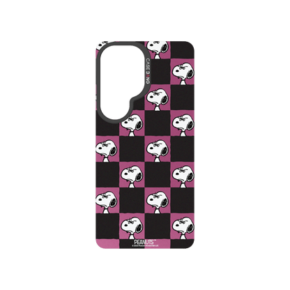 Snoopy Checkerboard Snap-On Phone Case