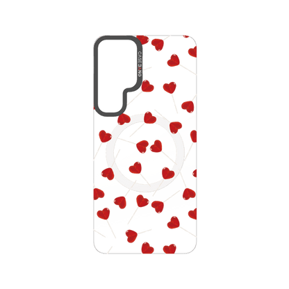 Red Heart Snap-On Phone Case