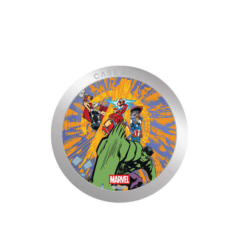 Hulk Smash grip stand back cover detail