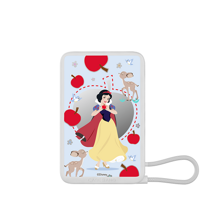 Disney Princess 2.0 Series Power Bank Built in Cable