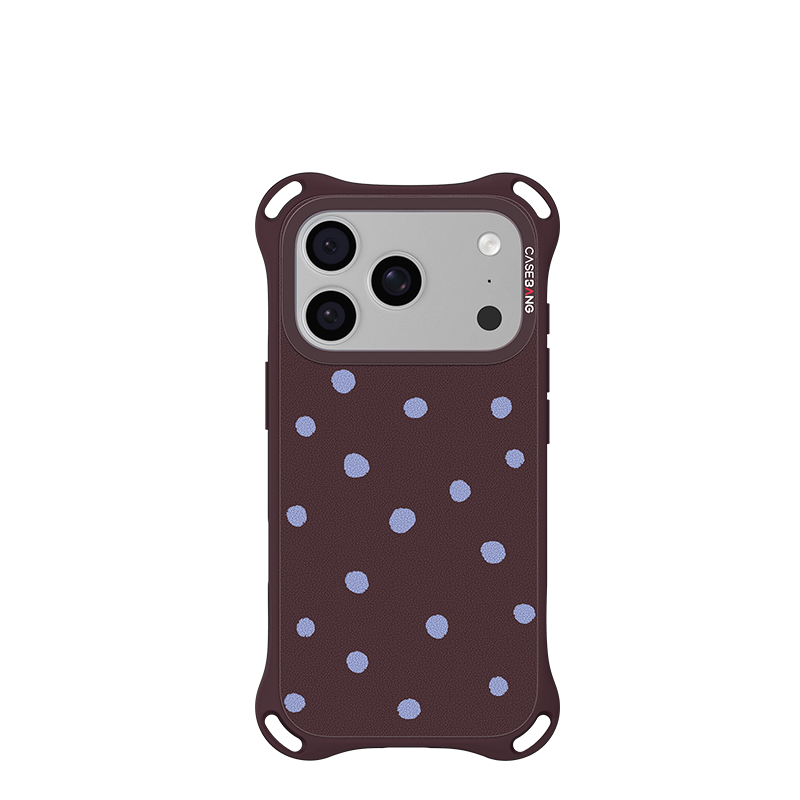 QuadGuard ImagiSnap Base Case Set - Berry Blue Dot