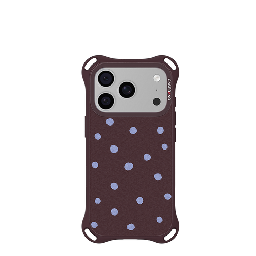 QuadGuard ImagiSnap Base Case Set - Berry Blue Dot