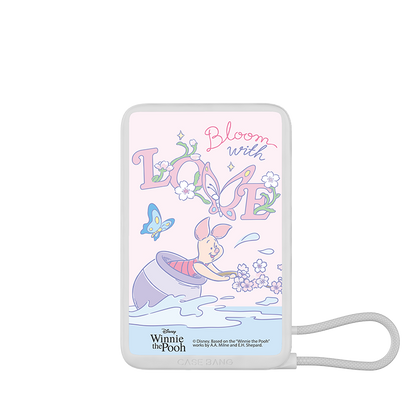 Winnie the Pooh Spring 2.0 Series Power Bank Built in Cable