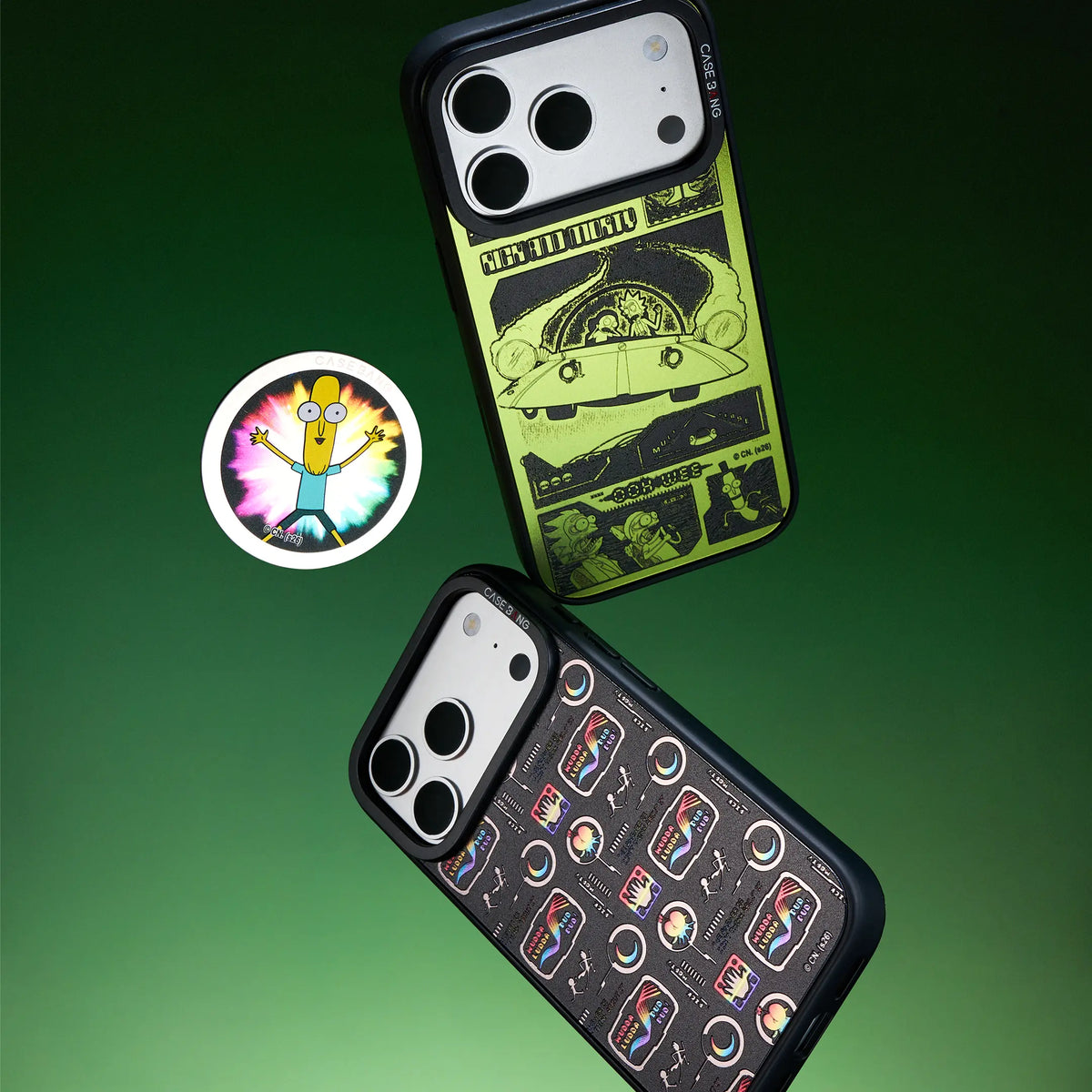 Rick and Morty Snap-On Phone Case Cover