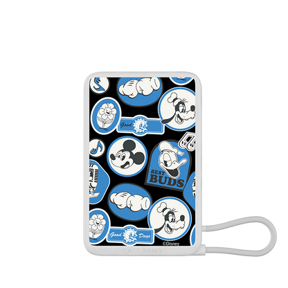 Mickey & Friends 2.0 Series Power Bank Built in Cable