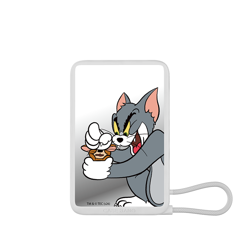 Tom and Jerry 2.0 Series Power Bank Built in Cable