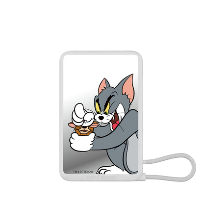 Tom and Jerry 2.0 Series Power Bank Built in Cable