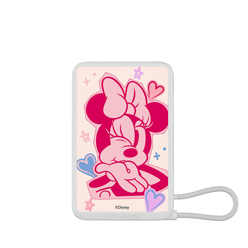 Mickey & Friends 4.0 Series Power Bank Built in Cable