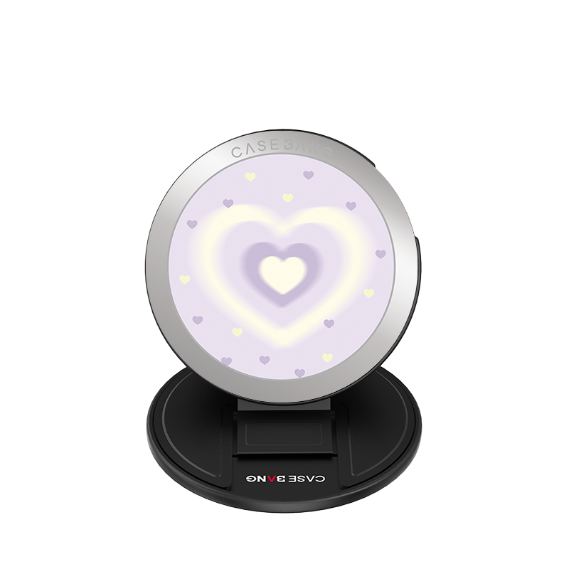 Aura Heart Glow MagSafe Grip Stand