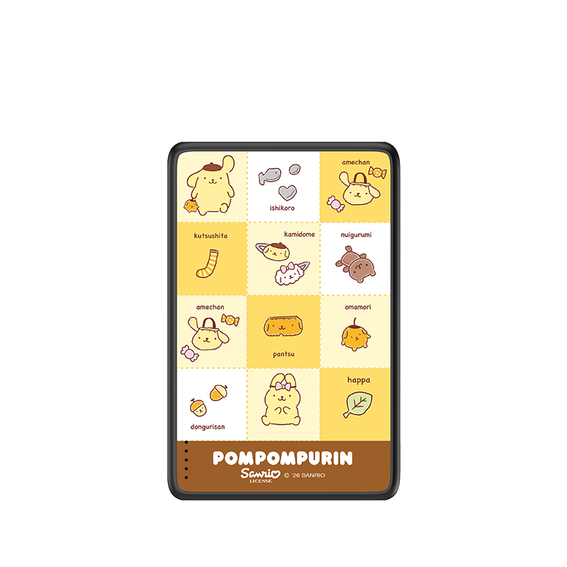 Snack Time Pompom Magnetic Power Bank