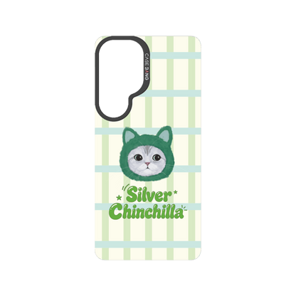 Silver Chinchilla Snap-On Phone Case