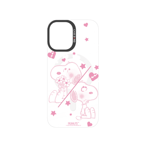 Romantic Snoopy Snap-On Phone Case