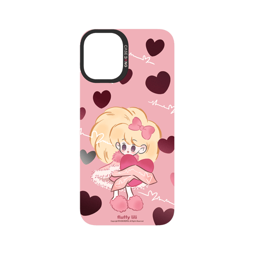 Pink Heart Hug Snap-On Phone Case