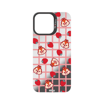 Strawberry Grid Chip Snap-On Phone Case