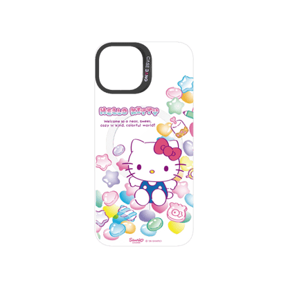 Candy Kitty snap-on phone case cover for iPhone 15 – Sanrio Hello Kitty | CaseBang