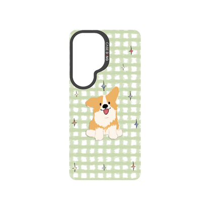 Playful Puppy Snap-On Phone Case