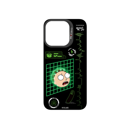 Grid Scan Morty Snap-On Phone Case