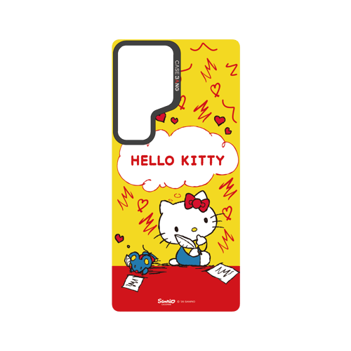 Kitty's Letter snap-on phone case cover for Samsung S25 Ultra – Sanrio Hello Kitty | CaseBang