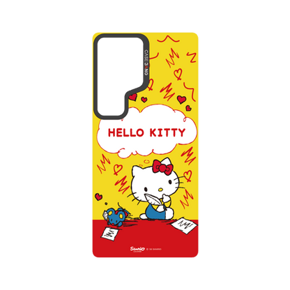 Kitty's Letter snap-on phone case cover for Samsung S25 Ultra – Sanrio Hello Kitty | CaseBang