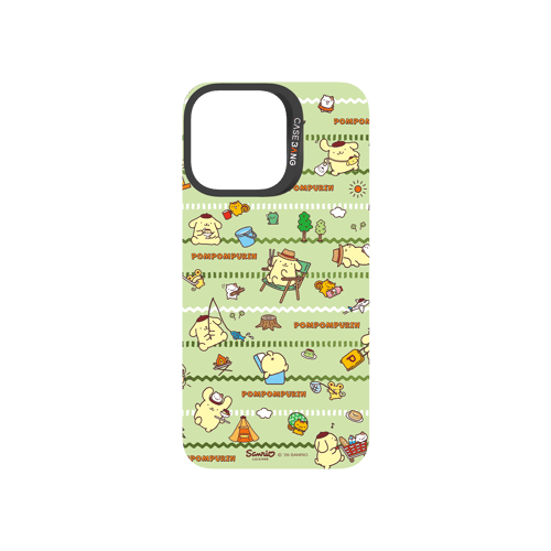 Camping Pompom Snap-On Phone Case