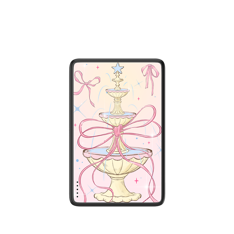 Fountain Bow Magnetic Power Bank