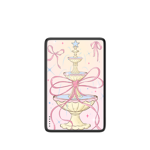 Fountain Bow Magnetic Power Bank
