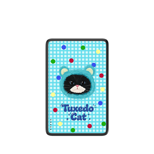 Dotty Tuxedo Magnetic Power Bank