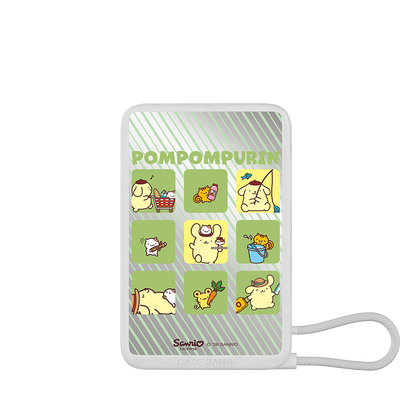 Pom Pom Purin 2.0 Series Power Bank Built in Cable