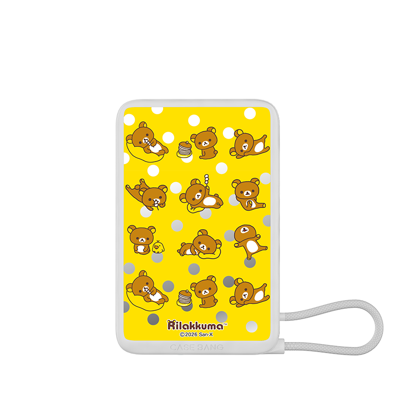 Rilakkuma Series Power Bank Built in Cable