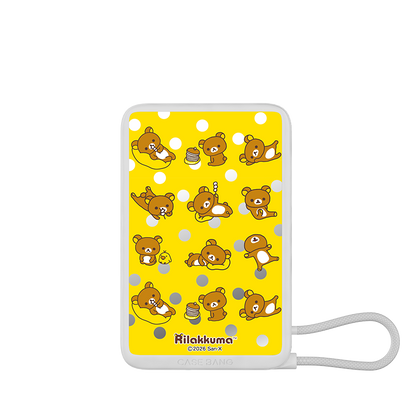 Rilakkuma Series Power Bank Built in Cable