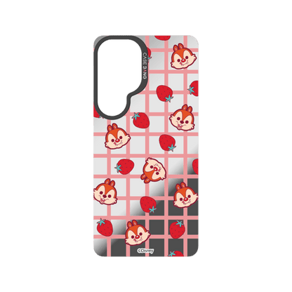 Strawberry Grid Chip Snap-On Phone Case