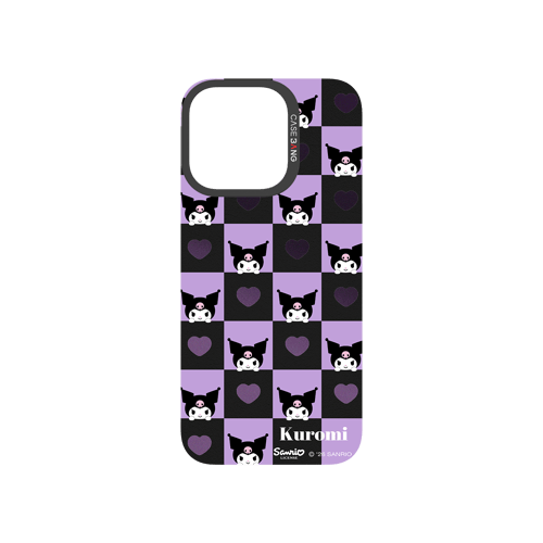 Kuromi Checkerboard Snap-On Phone Case
