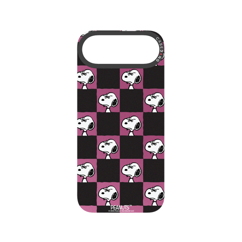Snoopy Checkerboard Snap-On Phone Case