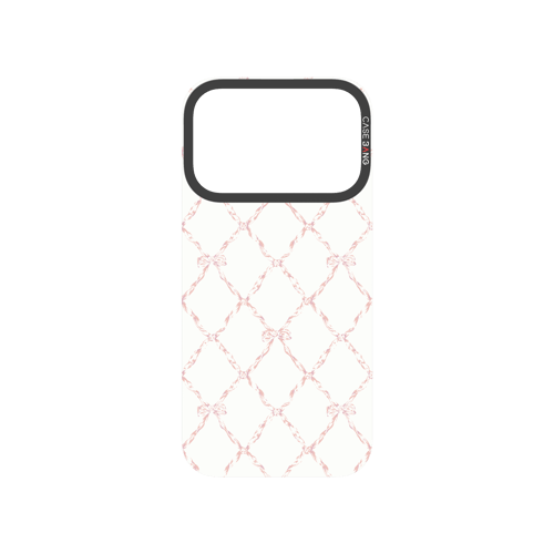 Plaid Bow Snap-On Phone Case