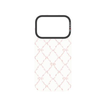 Plaid Bow Snap-On Phone Case
