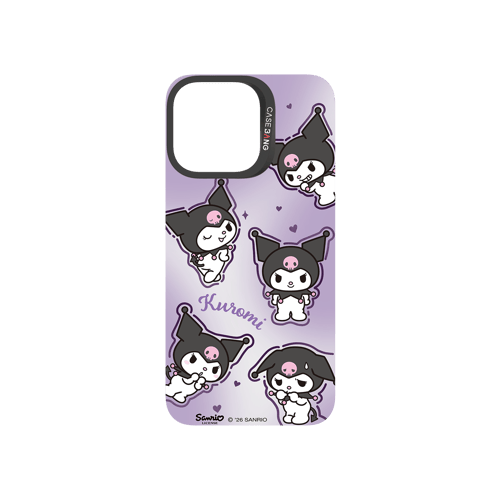 Soft Purple Kuromi Snap-On Phone Case