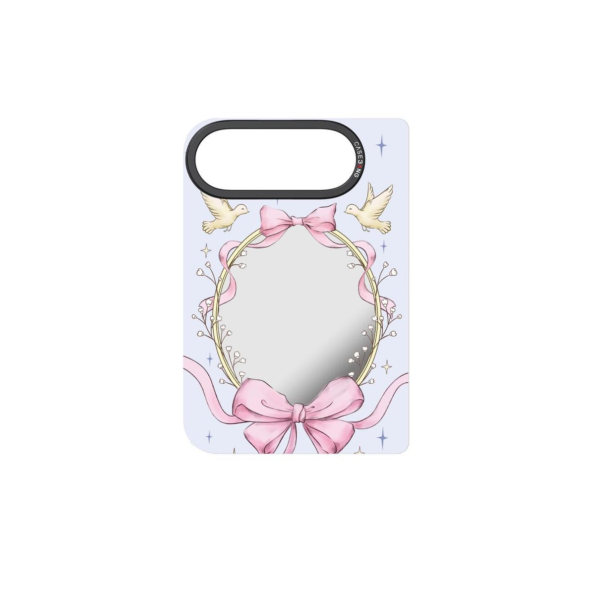 Magic Mirror Bow iPhone Duo Snap-On Cover