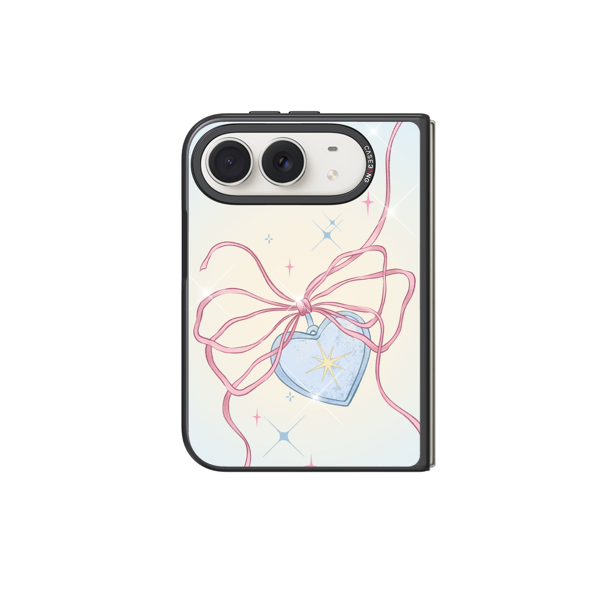 Diamond Bow Snap-On Phone Case – iPhone Duo Snap-On Cover
