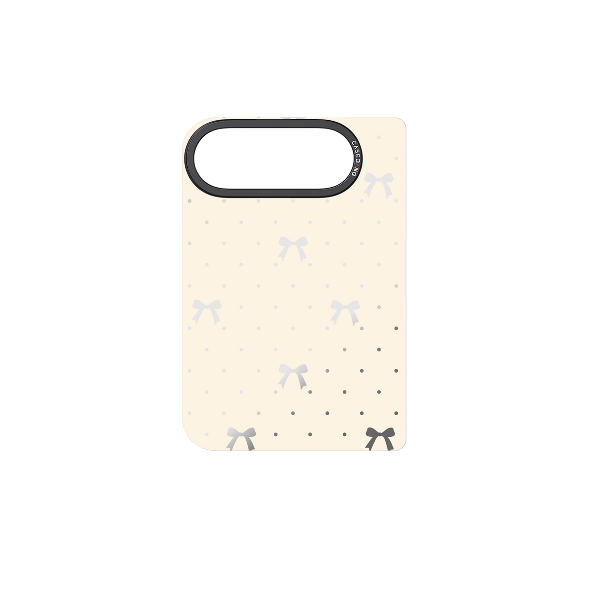 Milkshake White Bow iPhone Duo Snap-On Cover
