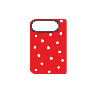 Red Polka Dots iPhone Duo Snap-On Cover
