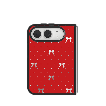 Classic Red Bow iPhone Duo