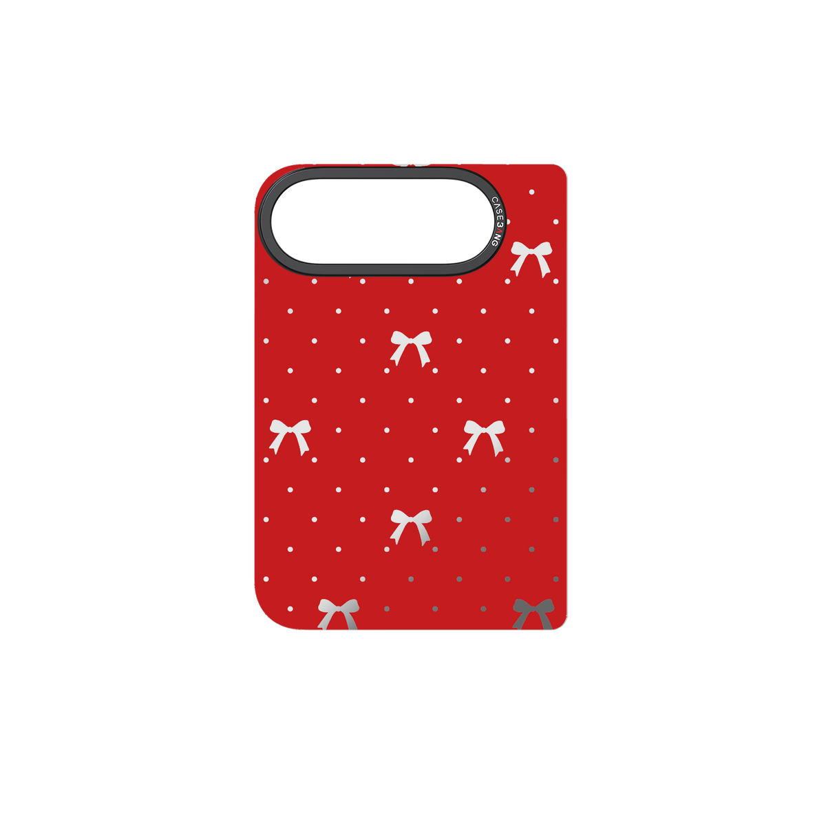 Classic Red Bow iPhone Duo Snap-On Cover